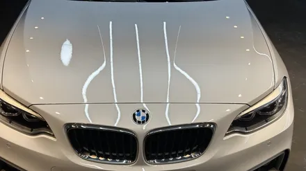 [ 안양 광택 ] \' bmw 220d 쿠페 \' 주차 중 문콕 덴트 작업과 광택 작업으로 외형복원 / 성남, 판교, 분당, 용인