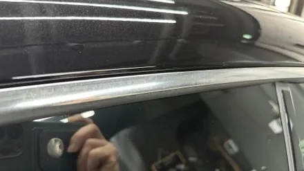 용인, 분당 크롬백화복원 \' 벤츠 GT43 AMG \' 윈도우몰딩 물때제거! / 성남, 판교, 분당, 용인