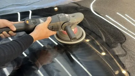 성남, 분당석회물제거 \' BMW 740D \' 주차장 피해복원 대처방법! / 성남, 판교, 분당, 용인