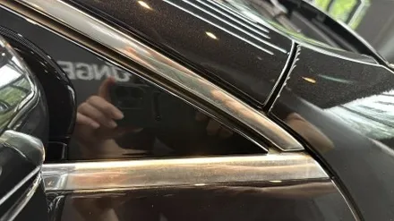 용인, 분당 크롬백화복원 \' 벤츠 GT43 AMG \' 윈도우몰딩 물때제거! / 성남, 판교, 분당, 용인
