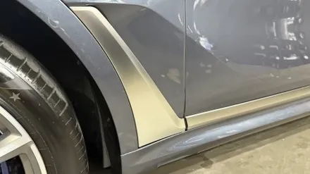 강남, 성남 크롬백화복원 \' BMW X7 \' 지워지지 않는 무광 물때 얼룩제거! / 성남, 판교, 분당, 용인