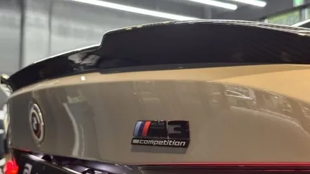 [ 장마철 이벤트할인 ] 구미동 \' BMW M3 \' PPF 디테일링세차 작업과 장마철 시야 확보를 위한 전면 유막제거, 발수코팅 / 성남, 판교, 분당, 용인