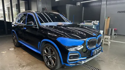 분당 석회수 낙숫물 피해 복원 \' BMW X5 \' 아파트 주차장에 떨어진 석회물제거 보상처리! / 성남, 판교, 분당, 용인