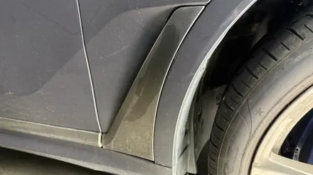 강남, 성남 크롬백화복원 \' BMW X7 \' 지워지지 않는 무광 물때 얼룩제거! / 성남, 판교, 분당, 용인