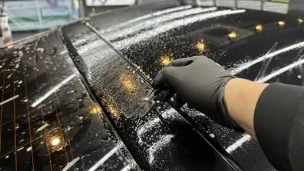 강남, 잠실, 서초 백화점 주차장 석회물피해 복원 \' 벤츠 GT43 AMG \' 비용부담 일절없이 일상배상책임 보상! / 성남, 판교, 분당, 용인