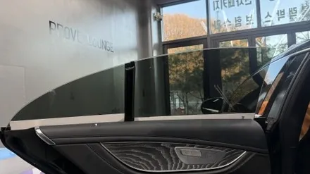 송파, 위례, 성남썬팅 \' 벤츠 CLS400d \' 프레임리스 도어 쉐이빙 커팅으로 완벽 재시공! / 성남, 판교, 분당, 용인