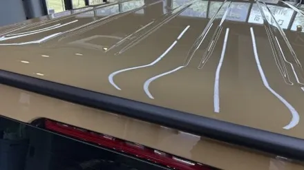 광교, 판교 석회물제거 \' 벤츠 지바겐 G63 amg \' 지하주차장 루프 낙수물 피해복원! / 성남, 판교, 분당, 용인