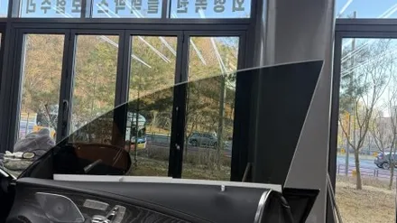 송파, 위례, 성남썬팅 \' 벤츠 CLS400d \' 프레임리스 도어 쉐이빙 커팅으로 완벽 재시공! / 성남, 판교, 분당, 용인