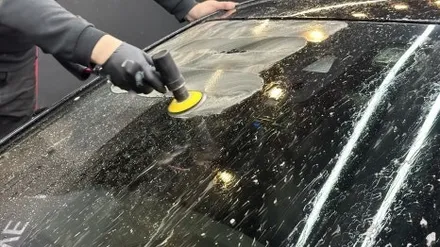 성남, 분당석회물제거 \' BMW 740D \' 주차장 피해복원 대처방법! / 성남, 판교, 분당, 용인
