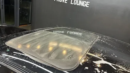 성남, 분당석회물제거 \' BMW 740D \' 주차장 피해복원 대처방법! / 성남, 판교, 분당, 용인