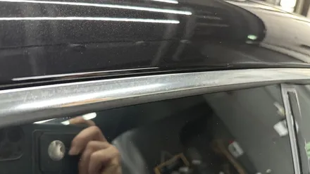 용인, 분당 크롬백화복원 \' 벤츠 GT43 AMG \' 윈도우몰딩 물때제거! / 성남, 판교, 분당, 용인