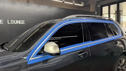 강남, 성남 크롬백화복원 \' BMW X7 \' 지워지지 않는 무광 물때 얼룩제거! / 성남, 판교, 분당, 용인