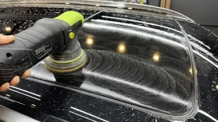 분당 석회수 낙숫물 피해 복원 \' BMW X5 \' 아파트 주차장에 떨어진 석회물제거 보상처리! / 성남, 판교, 분당, 용인