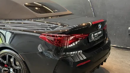 의왕, 과천, 안양 소프트탑코팅 \' BMW 420I 컨버터블 \' 주차장 차단기 부딪힌 소프트탑 얼룩제거! / 성남, 판교, 분당, 용인