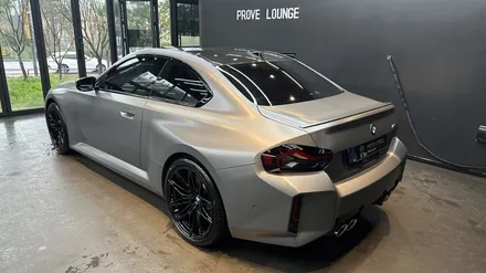 용인, 성남 워터스팟제거 \' BMW G87 M2 \' 프로즌 퓨어 그레이 유리발수코팅! / 성남, 판교, 분당, 용인
