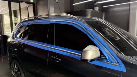 강남, 성남 크롬백화복원 \' BMW X7 \' 지워지지 않는 무광 물때 얼룩제거! / 성남, 판교, 분당, 용인