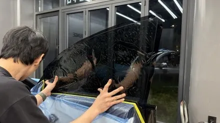 광교, 광명, 분당 신차패키지 \' 테슬라 모델3 퍼포먼스 \' 퀵실버 프런트PPF와 가죽코팅 시공! / 성남, 판교, 분당, 용인