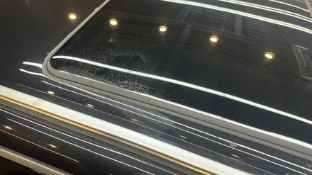 분당 석회수 낙숫물 피해 복원 \' BMW X5 \' 아파트 주차장에 떨어진 석회물제거 보상처리! / 성남, 판교, 분당, 용인