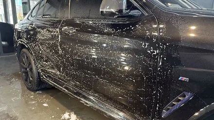 광교, 용인기스제거 \' BMW X4 \' 측면에 긁힌 스크래치 광택복원! / 성남, 판교, 분당, 용인