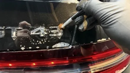 강남, 잠실, 서초 백화점 주차장 석회물피해 복원 \' 벤츠 GT43 AMG \' 비용부담 일절없이 일상배상책임 보상! / 성남, 판교, 분당, 용인
