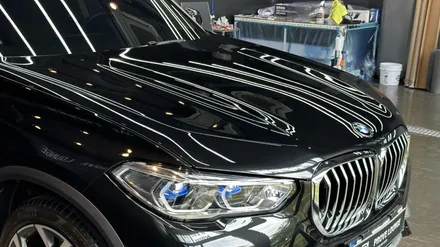 분당 석회수 낙숫물 피해 복원 \' BMW X5 \' 아파트 주차장에 떨어진 석회물제거 보상처리! / 성남, 판교, 분당, 용인