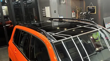 송파,분당고광택랩핑 \' 벤츠 GLK 220 CDI \' 글로스 오렌지 전체랩핑과 크롬죽이기 시공! / 성남, 판교, 분당, 용인