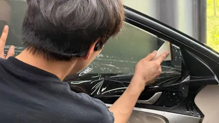 성남, 위례 썬팅재시공 \' 제네시스 G70 \' 낮은 자외선 차단율로  피부 기미발생! / 성남, 판교, 분당, 용인