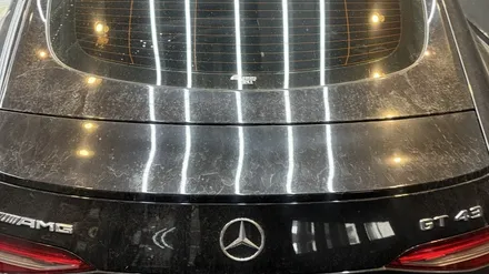 강남, 잠실, 서초 백화점 주차장 석회물피해 복원 \' 벤츠 GT43 AMG \' 비용부담 일절없이 일상배상책임 보상! / 성남, 판교, 분당, 용인