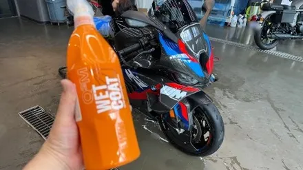 강남,송파 바이크디테일링세차 \' BMW M1000RR \' 체인케어까지 한번에! / 성남, 판교, 분당, 용인