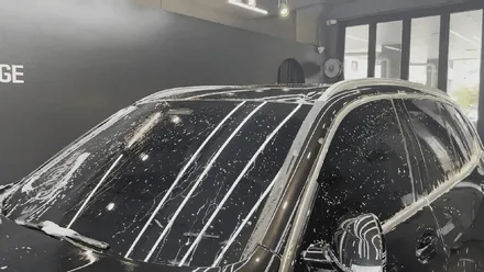 분당 석회수 낙숫물 피해 복원 \' BMW X5 \' 아파트 주차장에 떨어진 석회물제거 보상처리! / 성남, 판교, 분당, 용인