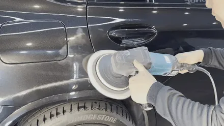 광교, 용인기스제거 \' BMW X4 \' 측면에 긁힌 스크래치 광택복원! / 성남, 판교, 분당, 용인