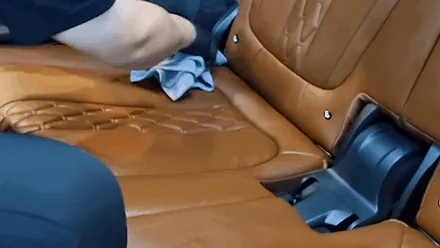 \' BMW X7 40I \' 신차출고 후 기온쿼츠 레더쉴드로 가죽시트코팅 [ 판교 기온쿼츠시공점 ] / 성남, 판교, 분당, 용인