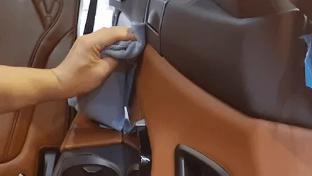 \' BMW X7 40I \' 신차출고 후 기온쿼츠 레더쉴드로 가죽시트코팅 [ 판교 기온쿼츠시공점 ] / 성남, 판교, 분당, 용인