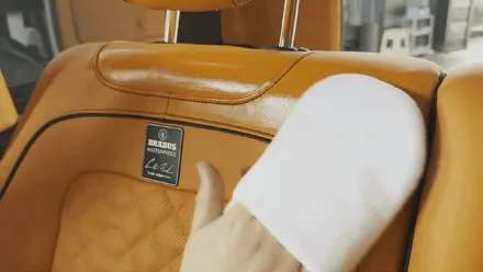 분당가죽코팅 \' 벤츠 지바겐 G63 브라부스 \' 에르메스 오렌지 실내커스텀 후 기온쿼츠 레더쉴드로 가죽보호! / 성남, 판교, 분당, 용인