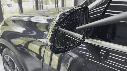 분당 석회수 낙숫물 피해 복원 \' BMW X5 \' 아파트 주차장에 떨어진 석회물제거 보상처리! / 성남, 판교, 분당, 용인