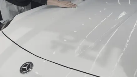 [ 분당 PPF ]\'벤츠 SLC 200\' 지벤트 필름을 사용하여 프론트 패키지 및 생활보호 PPF 시공 / 성남, 판교, 분당, 용인