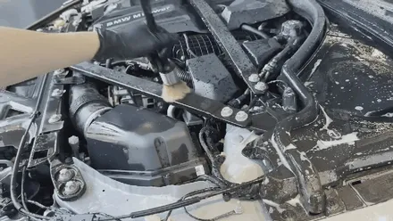 [ 수지 손세차 ] \' BMW M3 \' 디테일링 작업 간 엔진룸 크리닝&코팅까지 / 성남, 판교, 분당, 용인