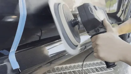 [ 분당, 판교 외형복원 자차 보험수리 ] \' BMW X4 \' 신차출고 후 운전사고 인해 차량손상, 덴트와 부분광택으로 복원 / 성남, 판교, 분당, 용인
