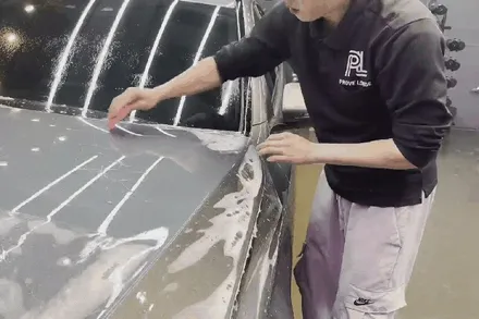 판교 , 대장동PPF 랩핑 전문점 [ 벤츠 c220d ] 주차중 또는 일상속 스크래치에 스트레스는 그만! 이제는 쉴드패키지로 보호하세요!! / 성남, 판교, 분당, 용인