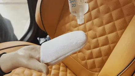 분당가죽코팅 \' 벤츠 지바겐 G63 브라부스 \' 에르메스 오렌지 실내커스텀 후 기온쿼츠 레더쉴드로 가죽보호! / 성남, 판교, 분당, 용인