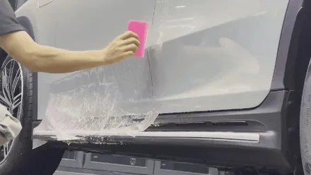 광교,용인PPF 신차출고 \' 벤츠 EQE500 \' 크레용 무광 전체PPF 시공! / 성남, 판교, 분당, 용인