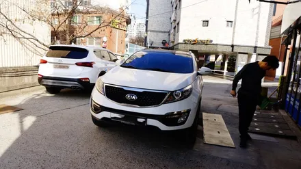 서울 강서구 판금도색 찌그러진 휀더 말끔하게 수리 완료했어요. / 강남구 역삼동