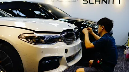 BMW 530i PPF 앞범퍼, 보닛, 생활보호패키지까지 이번에는 정말 잘하는 곳 찾아갔습니다. / 강남구 역삼동