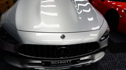벤츠 AMG GT 4도어 앞범퍼 부분도색 및 PPF 재시공 / 강남구 역삼동