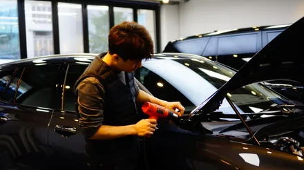 볼보 V60 크로스컨트리 본넷과 생활보호패키지 PPF 시공 / 강남구 역삼동