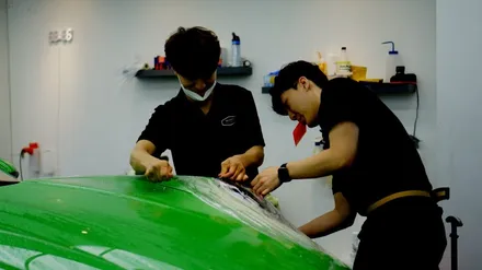 서울 강남_ 파이썬그린 992 타르가 전체PPF 실내PPF 소프트탑코팅 / 강남구 역삼동