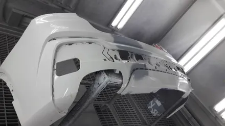 강남 수입차도색 BMW X4 뒷범퍼 탈착도색으로 복원했습니다. / 강남구 역삼동