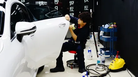 자동차 PPF필름 시공 후 편하게 기계세차 하고 있어요*^^* / 강남구 역삼동