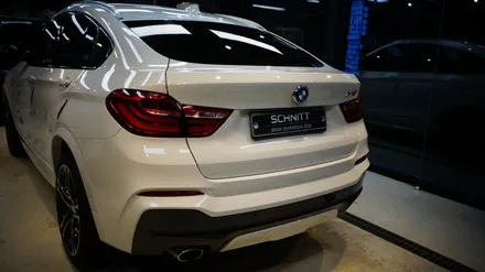 강남 수입차도색 BMW X4 뒷범퍼 탈착도색으로 복원했습니다. / 강남구 역삼동