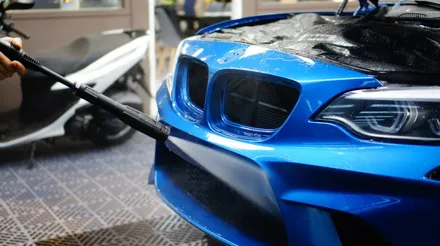 BMW M2 앞범퍼 사고나서 도색하고 PPF 재시공 받았어요~ / 강남구 역삼동